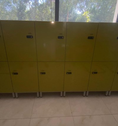  Casiers de Rangement Sécurisés – Design Moderne Vert Olive