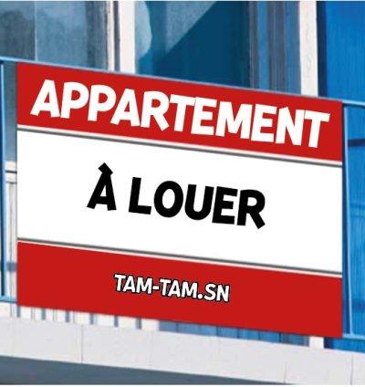 Ngor, Majorelle : Appartement avec séjour et 3 chambres.