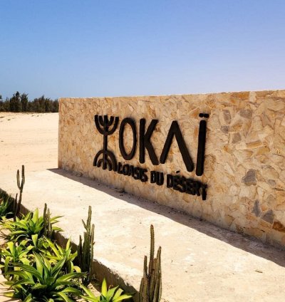 HÔTEL OKAI ( l'oasis du desert ) Une oasis au milieu du plus beau désert du Sénégal,