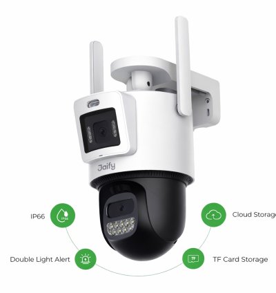 JAIFY S2-6G-D2 – Caméra Wi-Fi Extérieure PTZ 6 MP