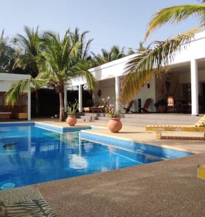 Villa contemporaine de plain-pied à vendre avec studio indépendant à ngaparou