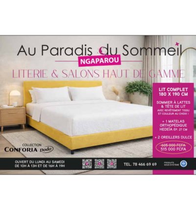 💎 Le Sommet du Confort à Ngaparou : Matelas & Salons Haut de Gamme