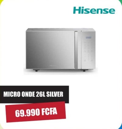 Micro-Onde Hisense 26L - Silver Digital