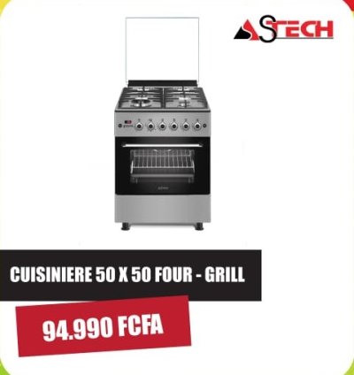 Cuisinière Astech 50 x 50 - Four & Grill