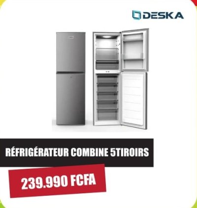 Réfrigérateur Combiné Deska - 5 Tiroirs